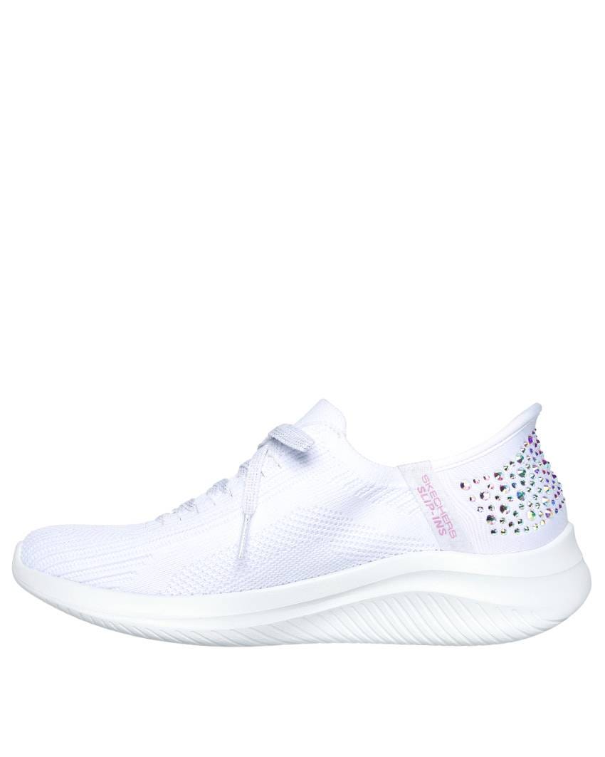 Skechers Slip-Ins: Ultra Flex 3.0 - Shining Glitz - WHITE slider