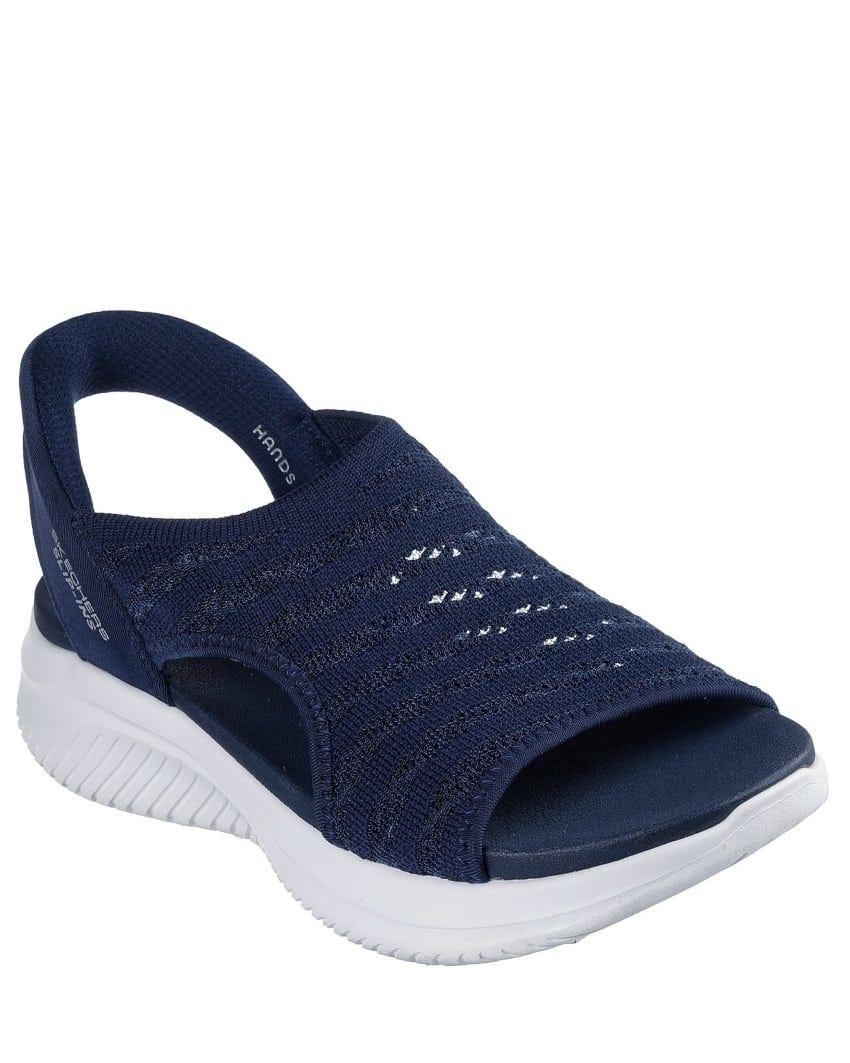 Skechers Slip-Ins: Ultra Flex 3.0 - Sun Warmth - NAVY/SILVER slider