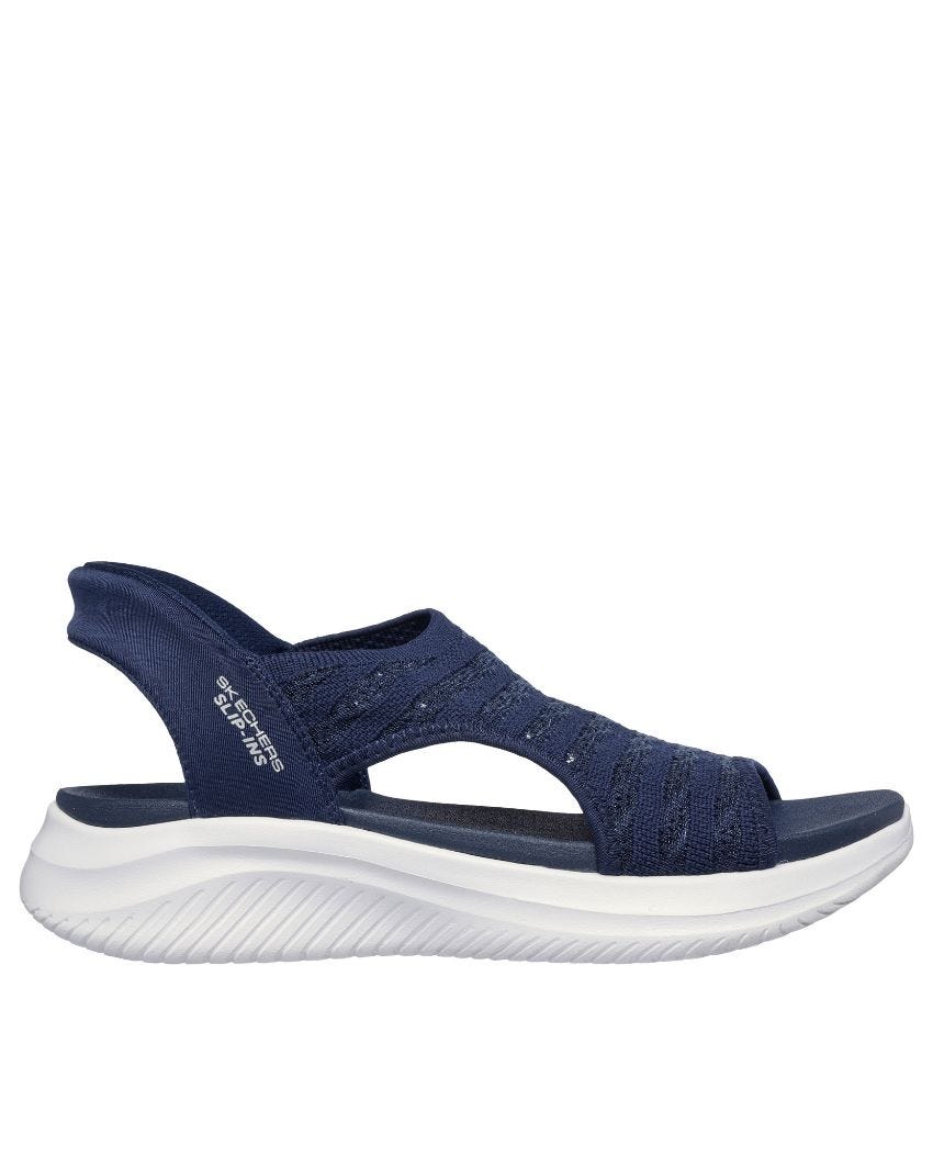 Skechers Slip-Ins: Ultra Flex 3.0 - Sun Warmth - NAVY/SILVER slider
