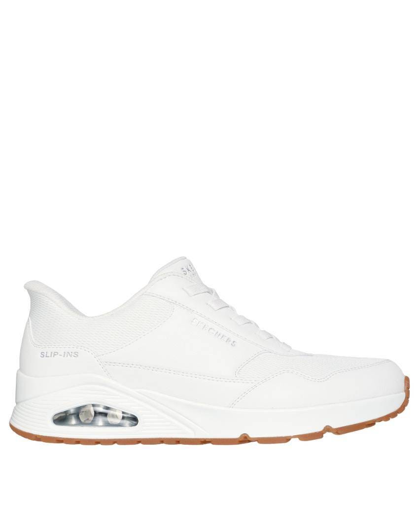 Skechers Slip-Ins: Uno - Banksia Wide Fit - WHITE slider