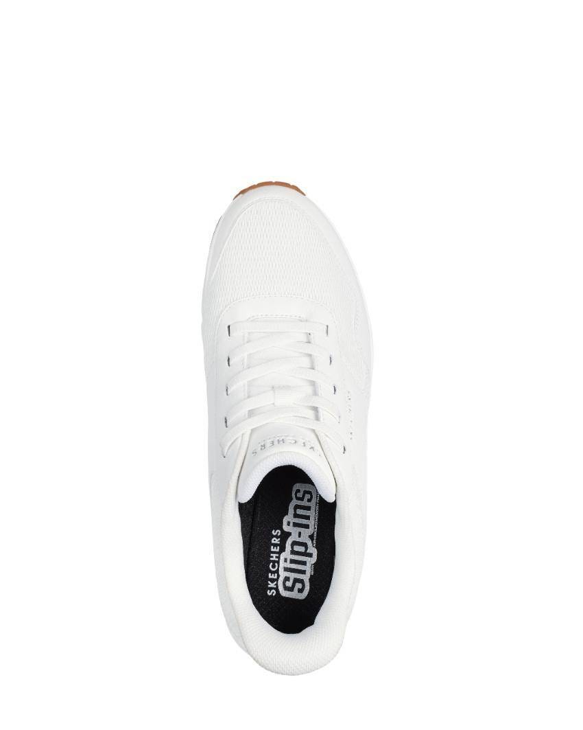 Skechers Slip-Ins: Uno - Banksia Wide Fit - WHITE slider