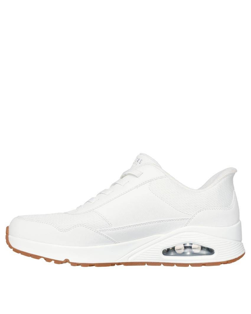 Skechers Slip-Ins: Uno - Banksia Wide Fit - WHITE slider