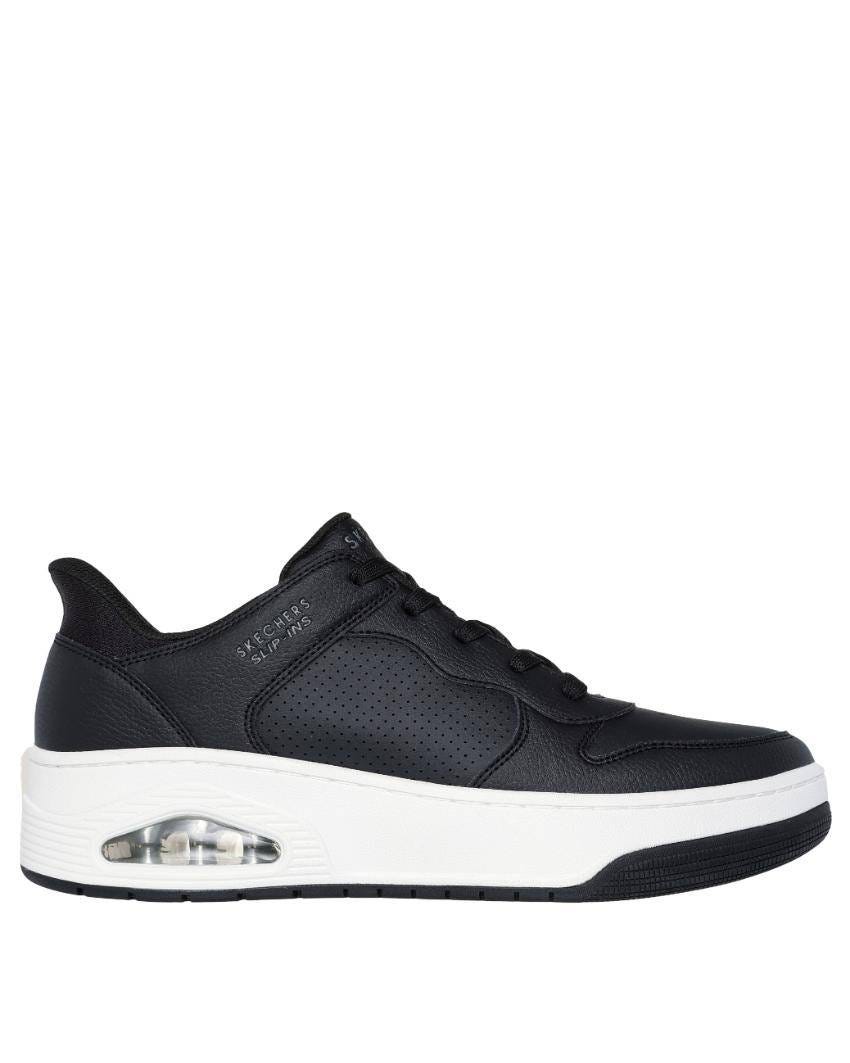 Skechers Slip-Ins: Uno Court - Acacia - BLACK slider