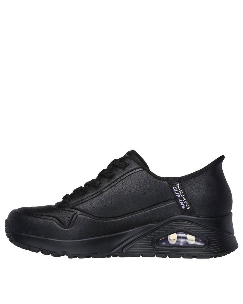 Skechers Slip-Ins: Uno - Easy Air - BLACK/BLACK slider