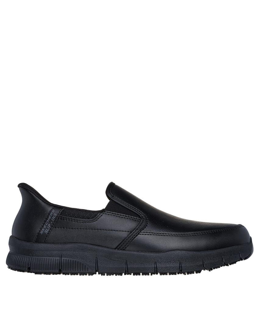 Skechers Slip-Ins Work: Nampa - Broxtin - BLACK slider