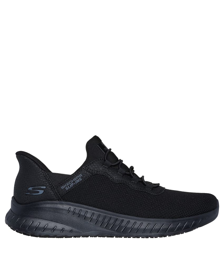 Skechers Slip-Ins Work: Squad Chaos Slip Resistant - BLACK slider