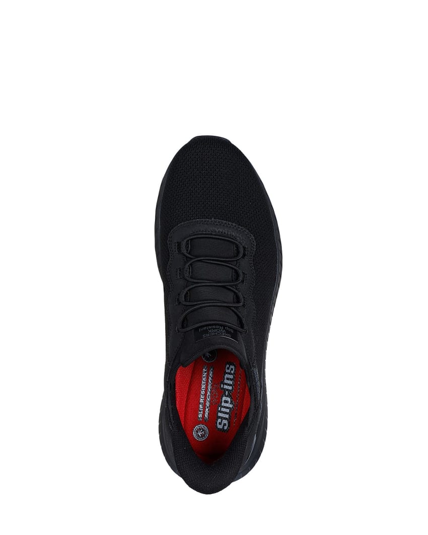 Skechers Slip-Ins Work: Squad Chaos Slip Resistant - Stivig - BLACK slider
