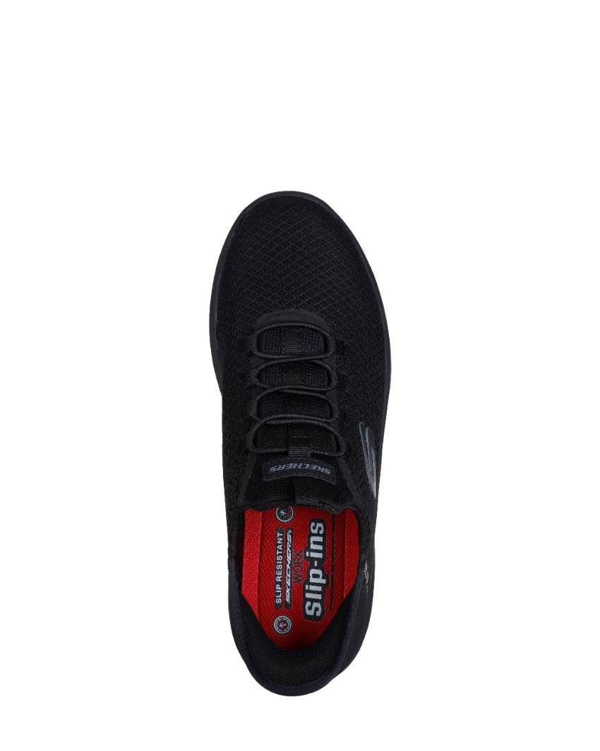 Skechers Slip-Ins Work: Summits - Colsin - BLACK/BLACK slider