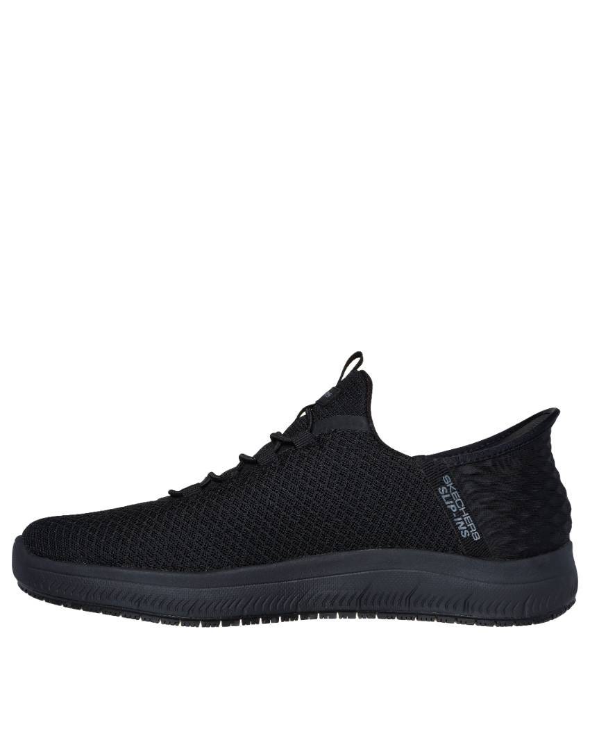 Skechers Slip-Ins Work: Summits - Colsin - BLACK/BLACK slider