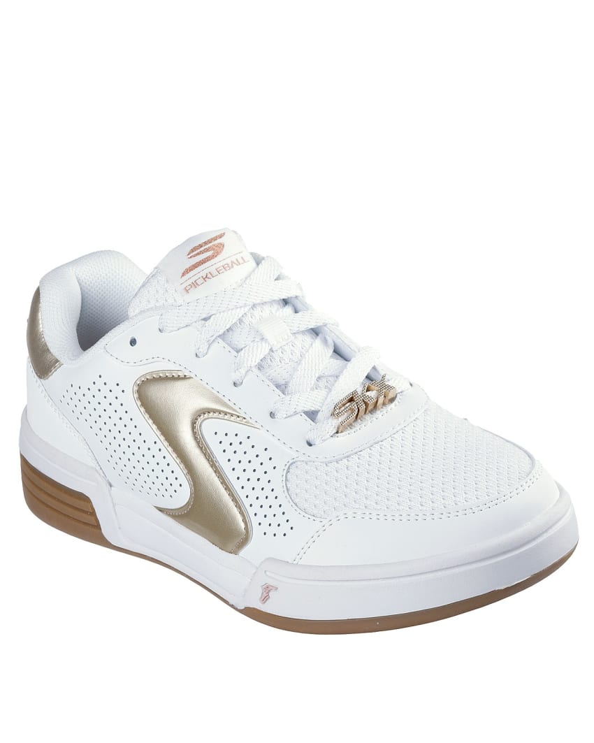 Skechers Viper Court Classic - WHITE/GOLD slider
