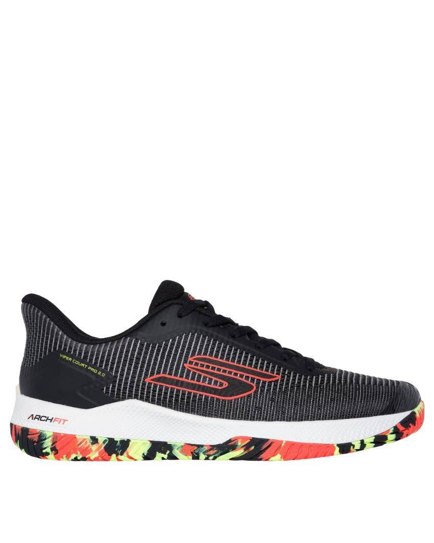 Skechers Viper Court Pro 2.0 - BLACK MULTI slider