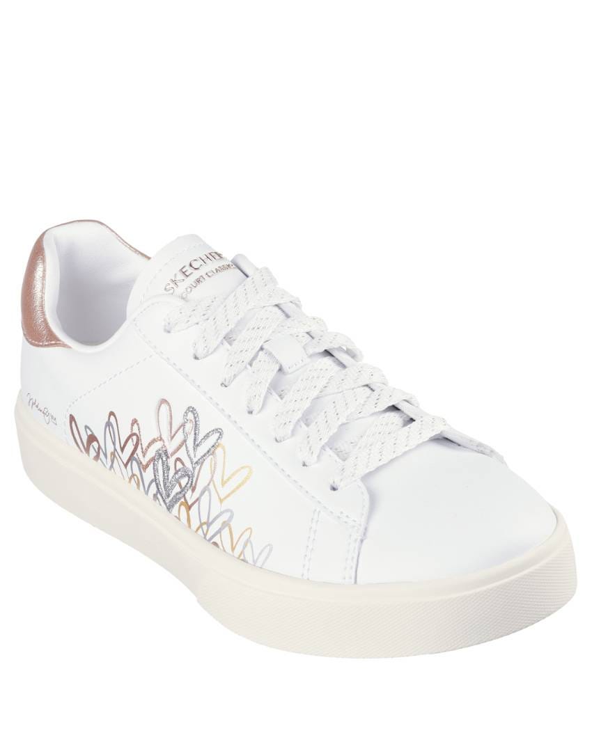 Skechers X Jgoldcrown: Eden LX - Gleaming Hearts - WHITE/MULTI slider