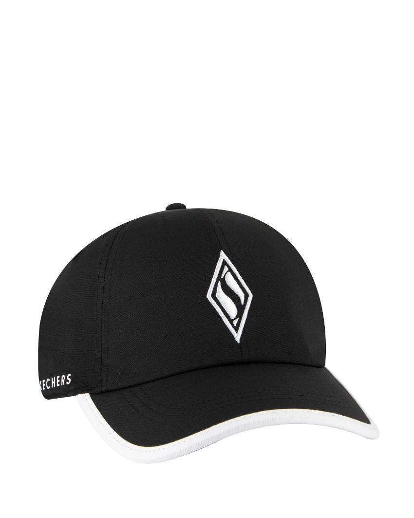 Skechwave Diamond Colourblock Hat - BLACK slider