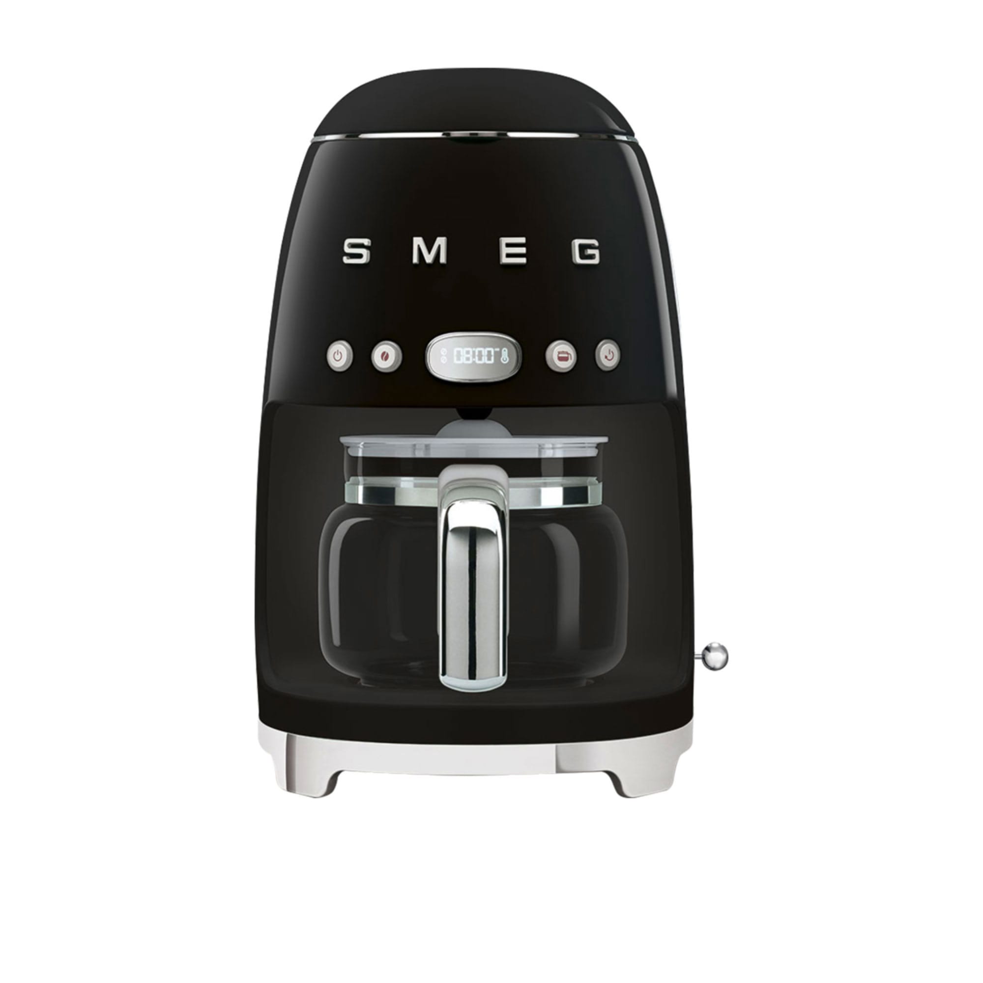 Smeg 50's Retro Style DCF02 Drip Filter Coffee Machine Black - Black