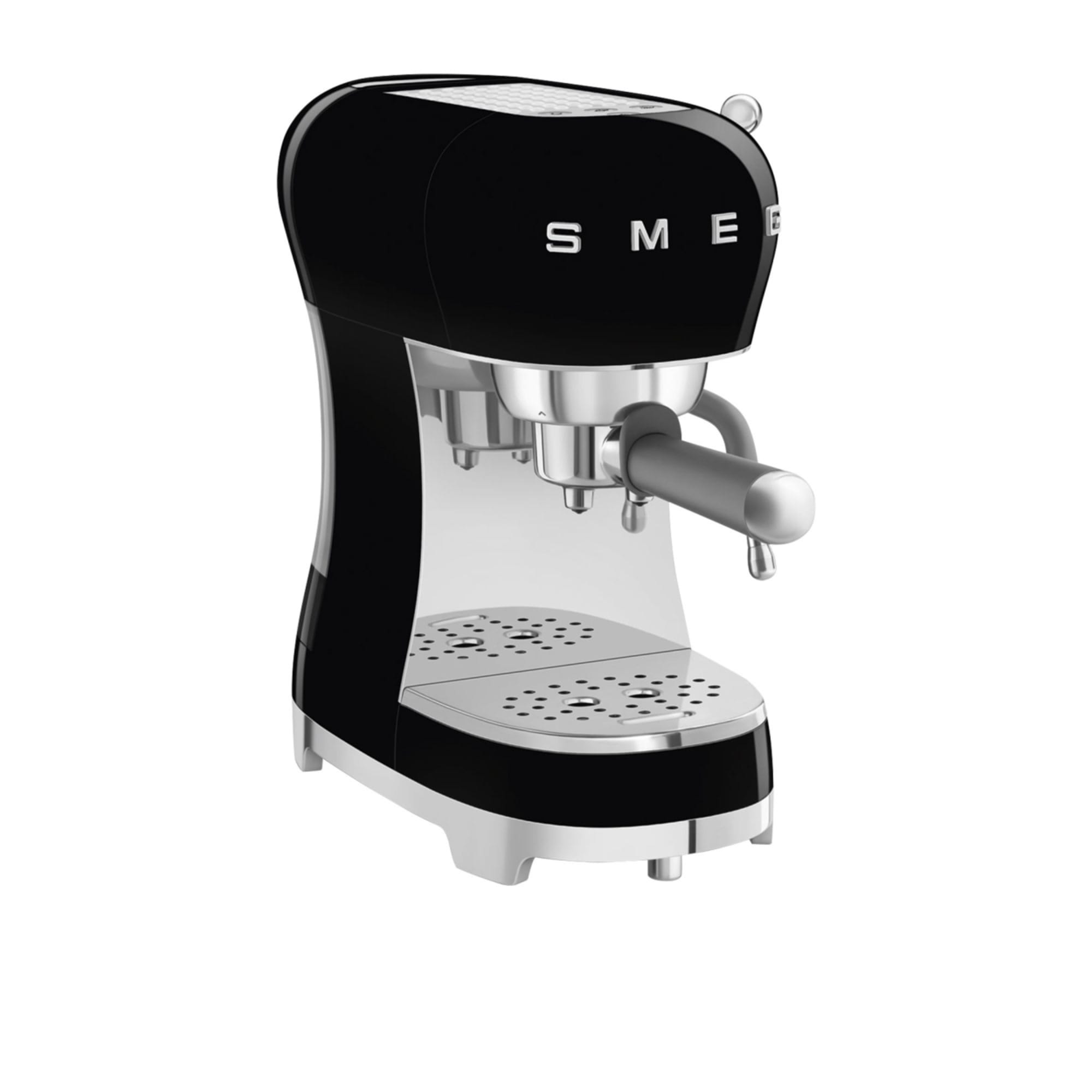 Smeg 50's Retro Style ECF02 Espresso Coffee Machine Black - Cart slider