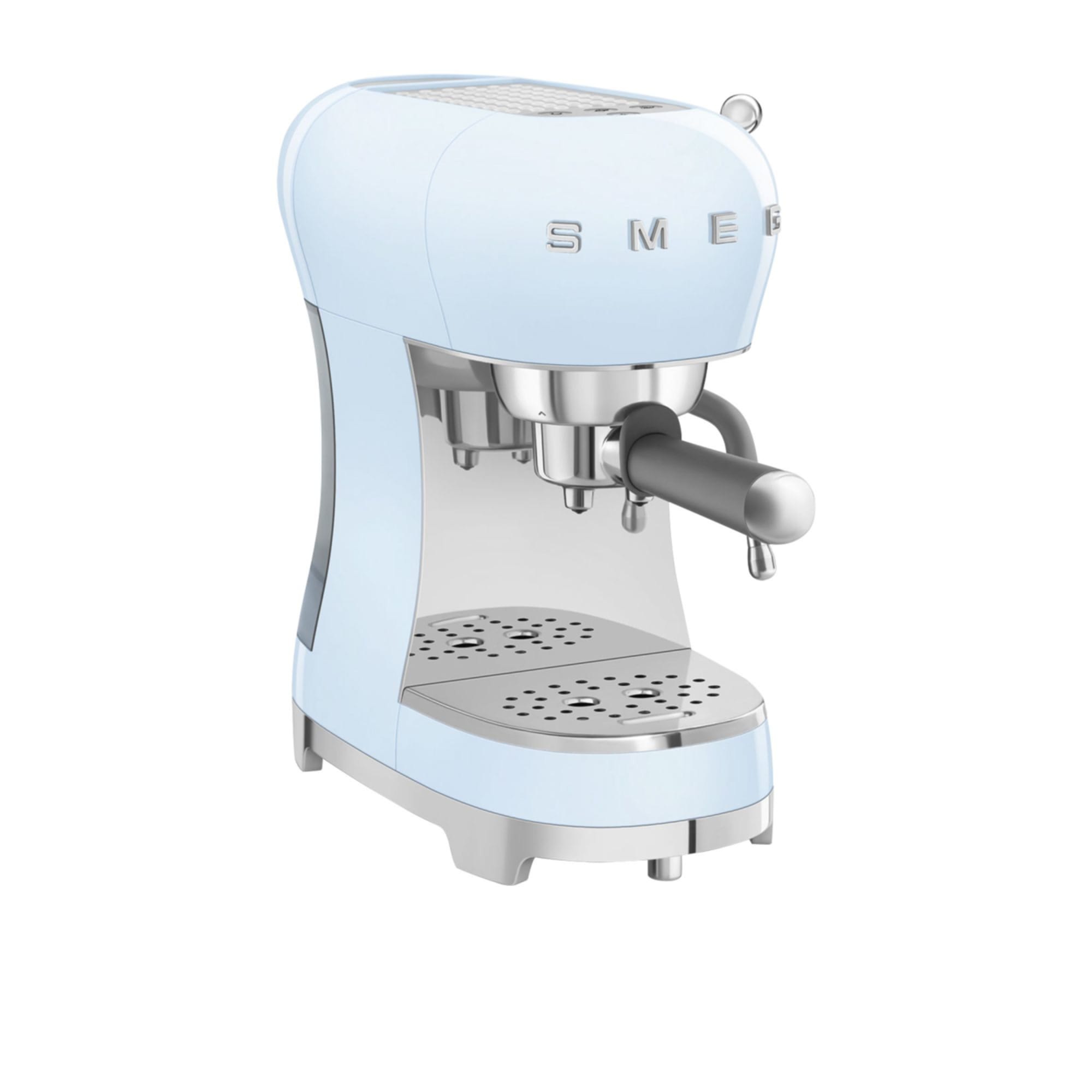 Smeg 50's Retro Style ECF02 Espresso Coffee Machine Pastel Blue - Cart slider