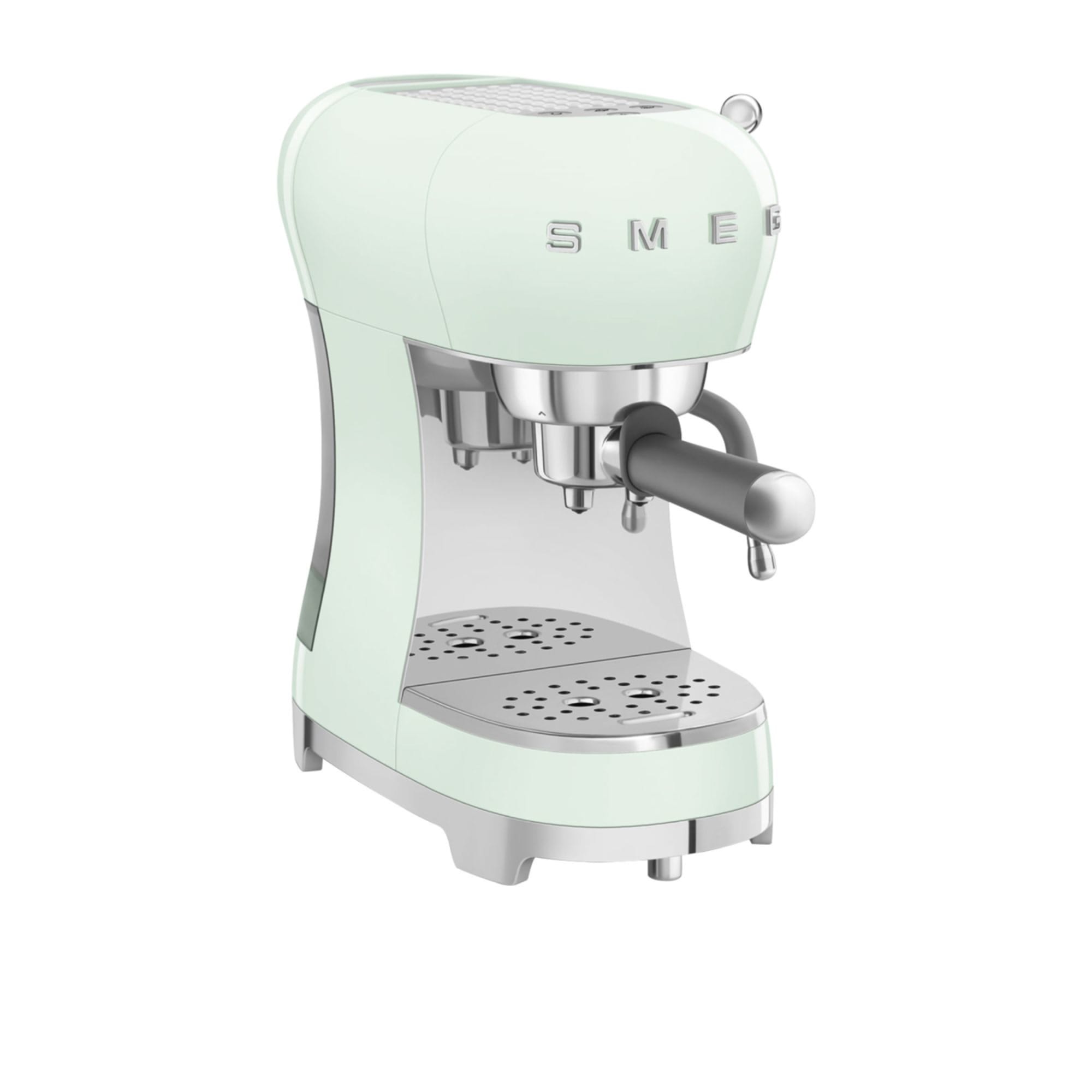 Smeg 50's Retro Style ECF02 Espresso Coffee Machine Pastel Green - Cart slider