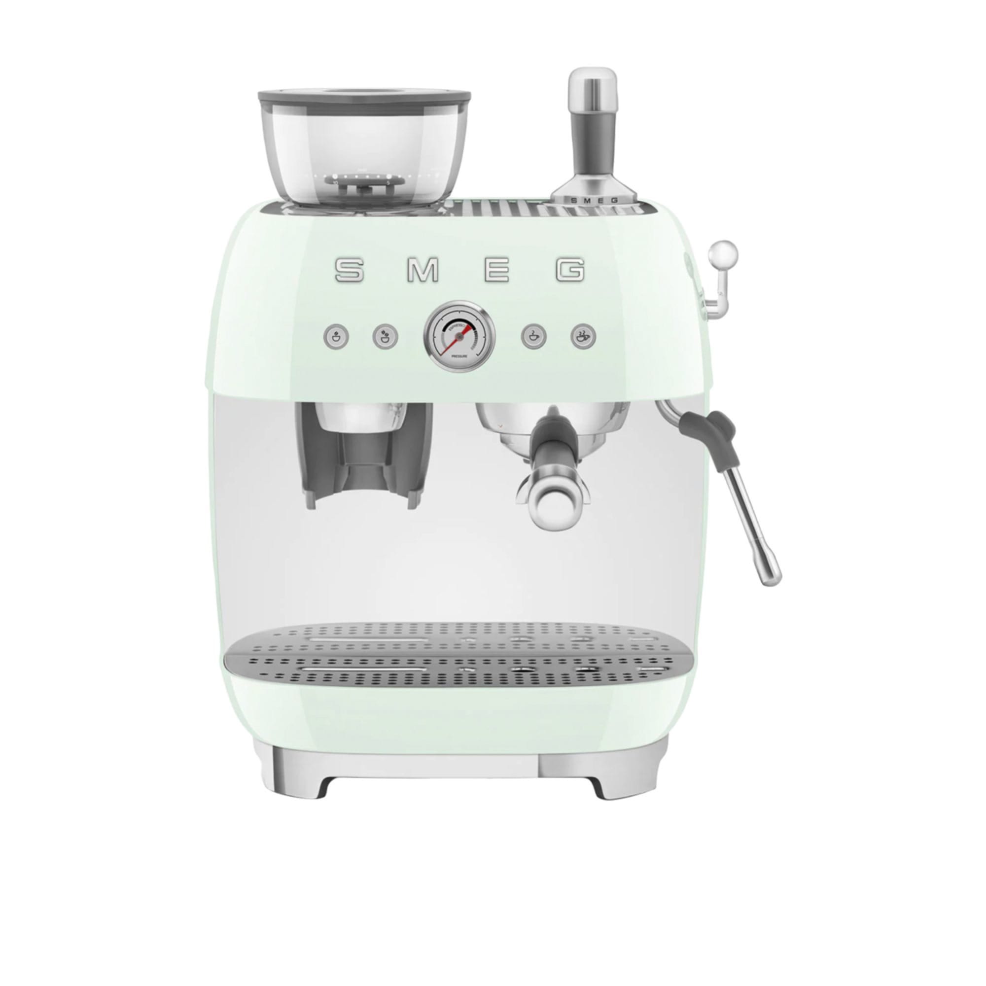 Smeg 50's Retro Style EGF03 Espresso Machine with Built In Grinder Pastel Green - Cart slider