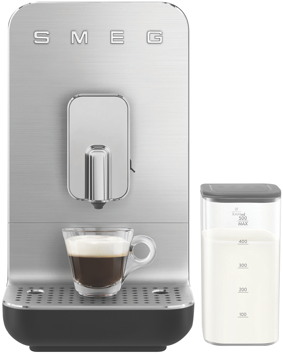 Smeg Bean To Cup Coffee Machine With Milk Steaming System Matte Black slider