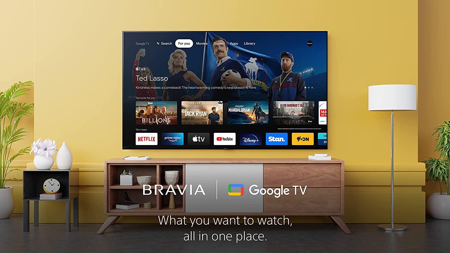 Sony Bravia TV 32” | HD Ready | High Dynamic Range (HDR) | Smart TV (Google TV) | FWD32W830K slider