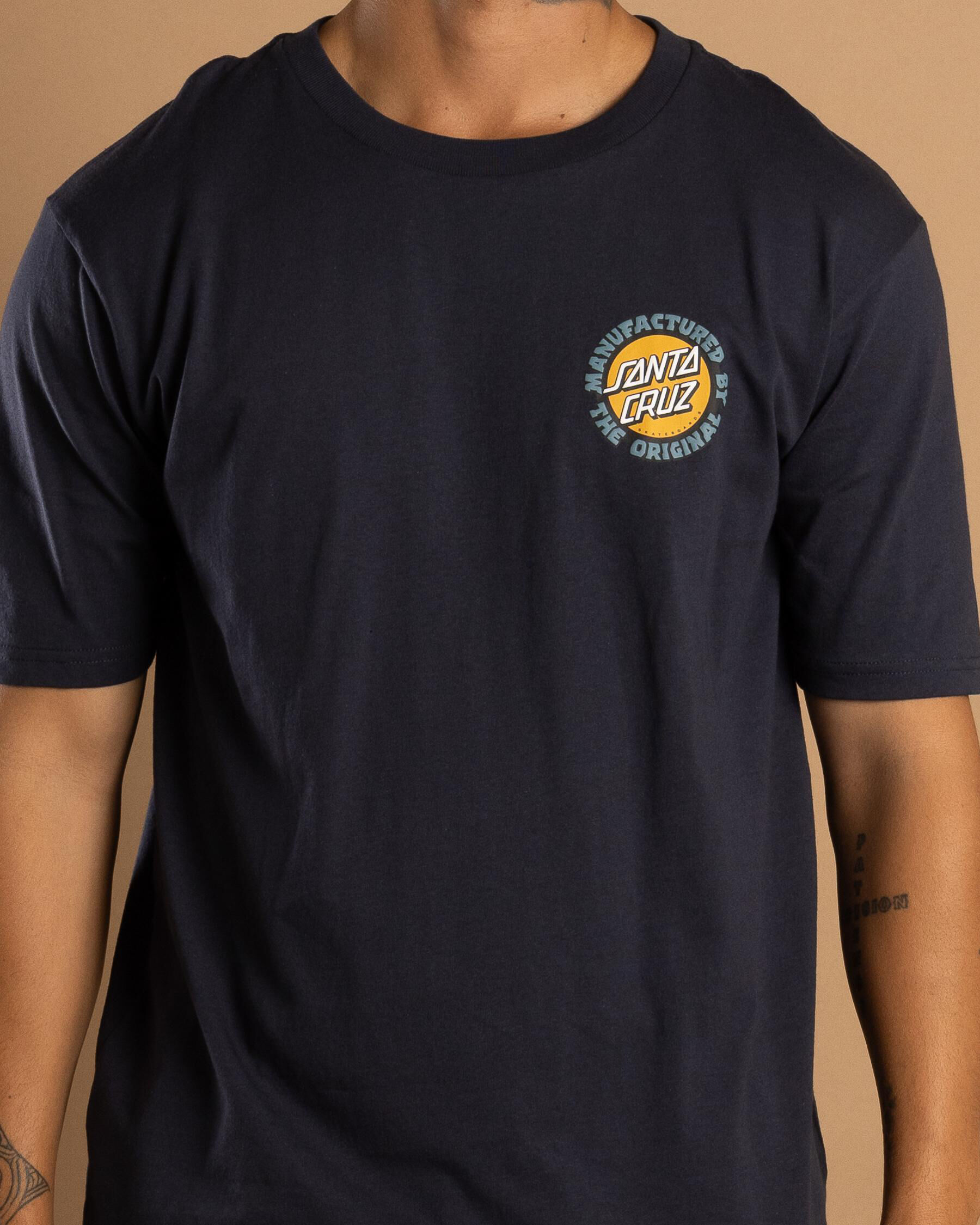 Speed MFG Dot Puff T-Shirt - Navy slider