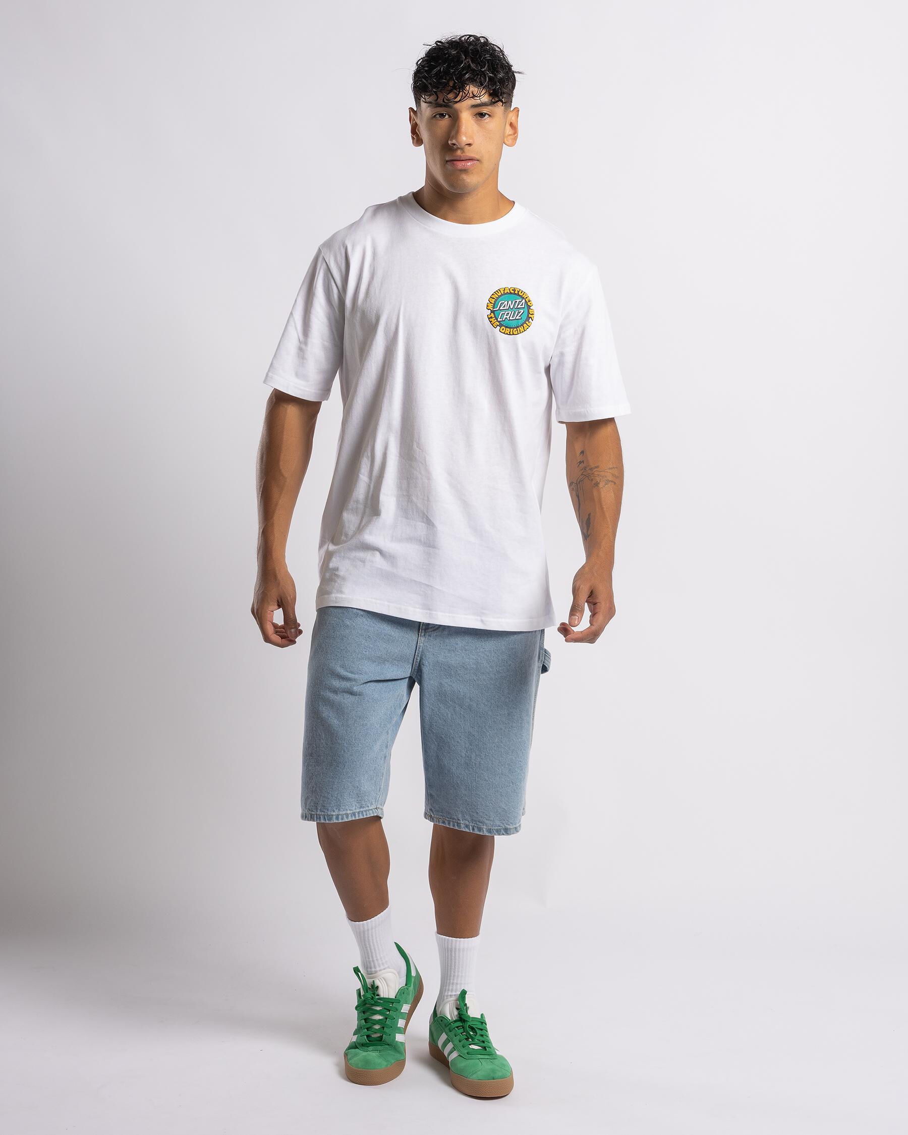 Speed MFG Dot Puff T-Shirt - White slider