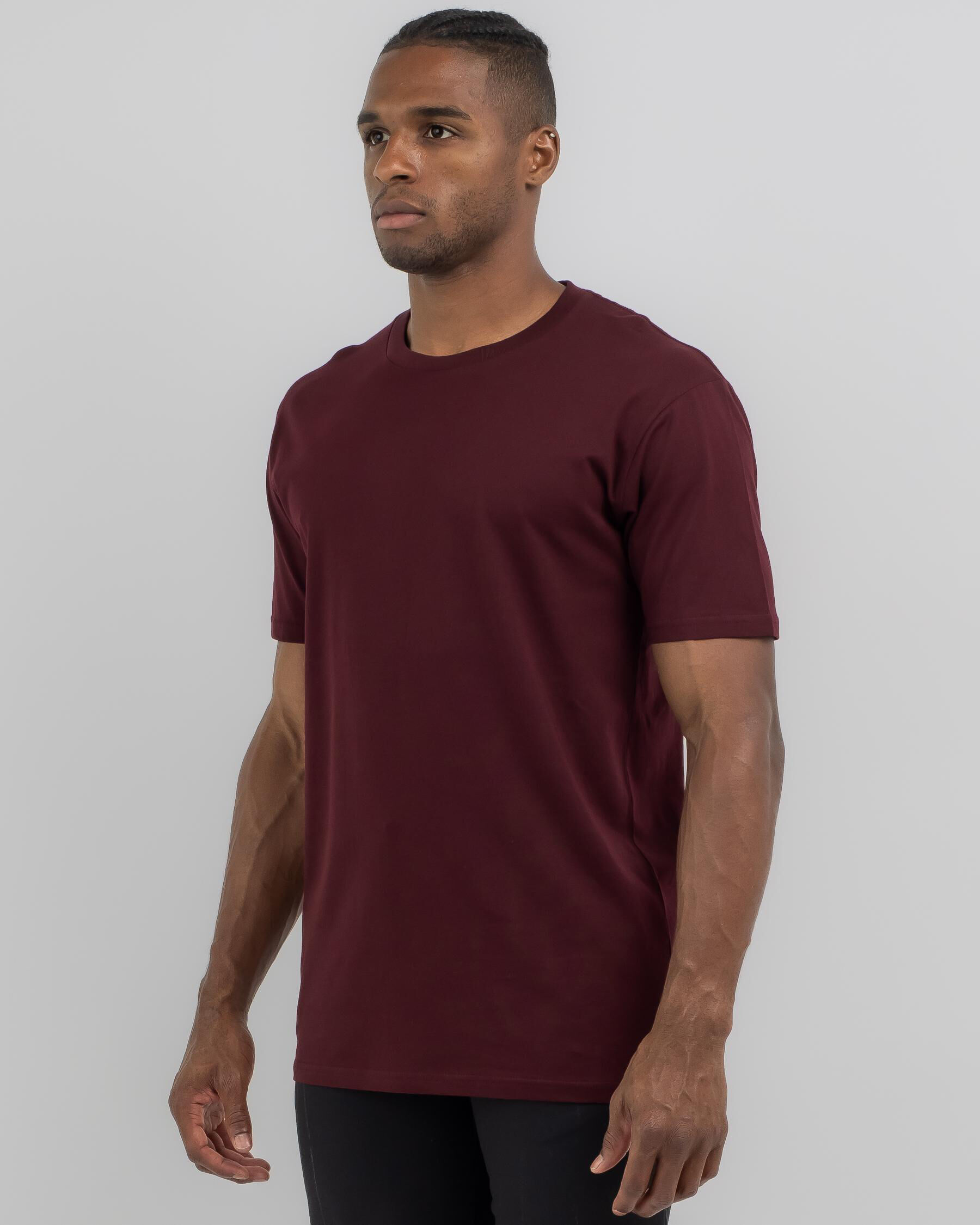 Staple T-Shirt - Burgundy slider