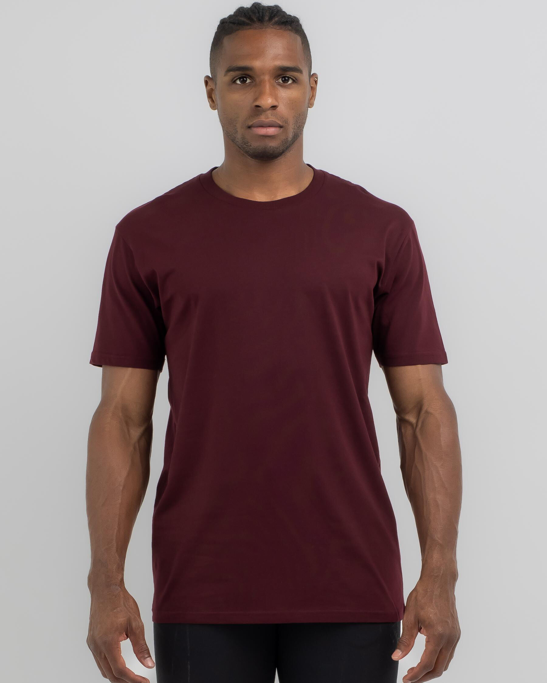 Staple T-Shirt - Burgundy slider