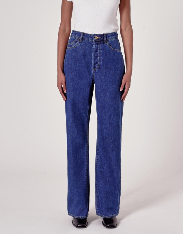 Stevie Relaxed Jeans - Pacific Blue