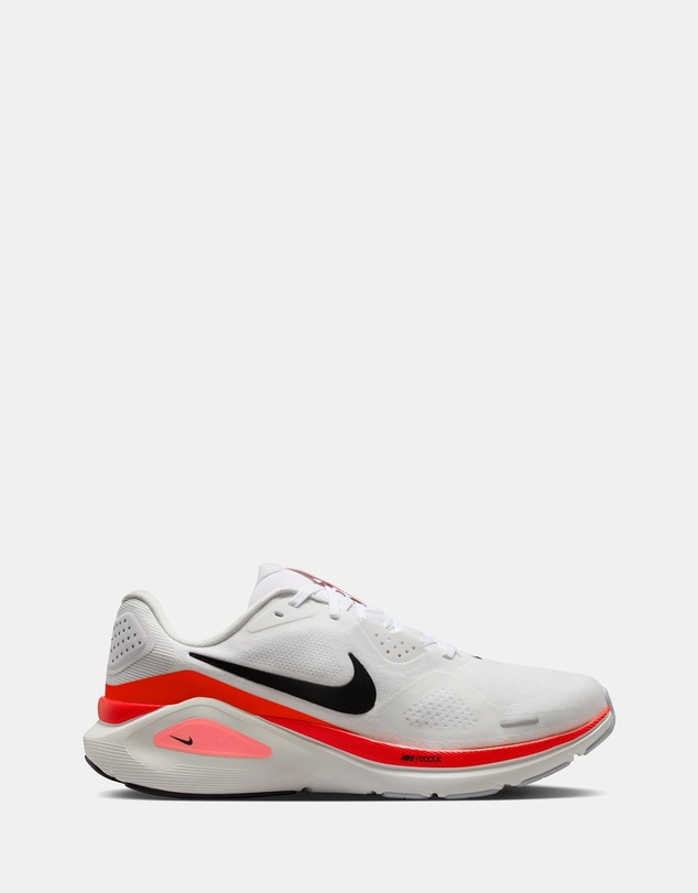 Structure 26 - Men's - White, Black, Bright Crimson & Photon Dust