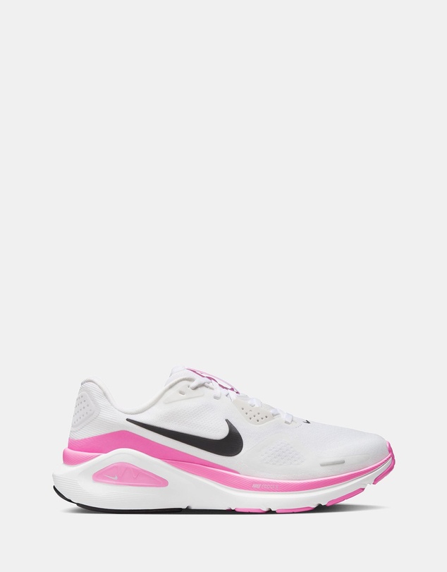 Structure 26 - Women's - White, Black, Playful Pink & Metallic Silver