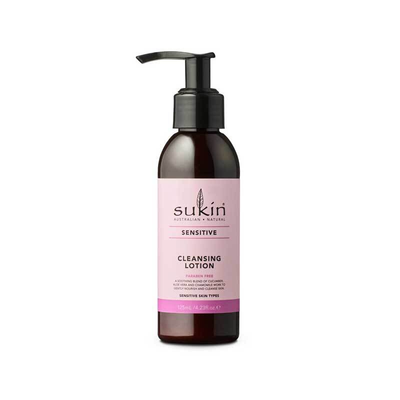 Sukin Sensitive Cleansing Lotion Pump 125ml slider