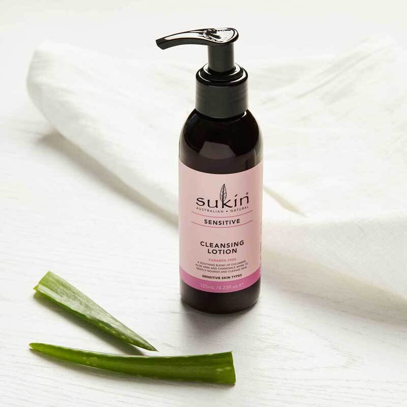 Sukin Sensitive Cleansing Lotion Pump 125ml slider