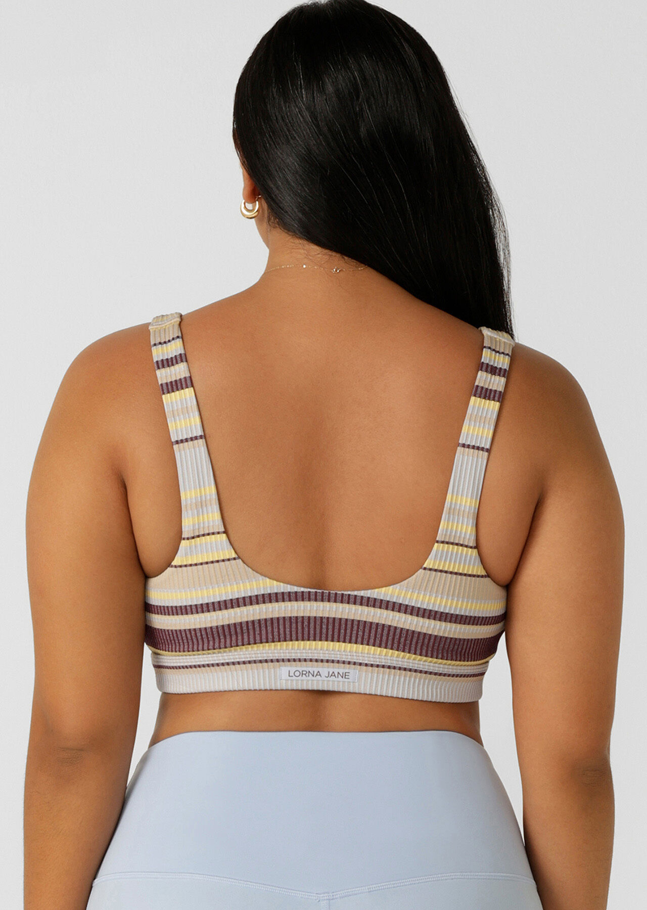 Sunset Stripe Seamless Bralette - Sunset Stripe slider