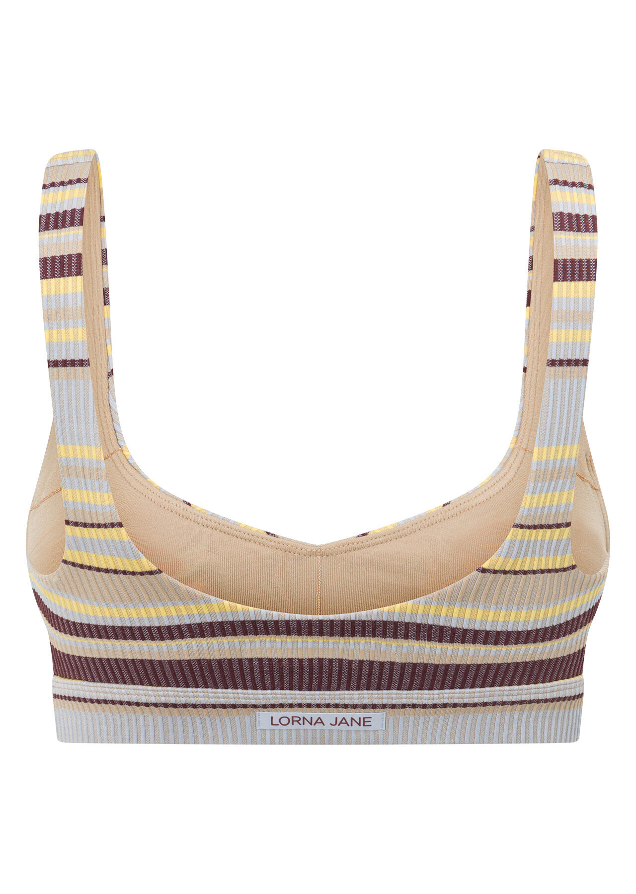 Sunset Stripe Seamless Bralette - Sunset Stripe slider