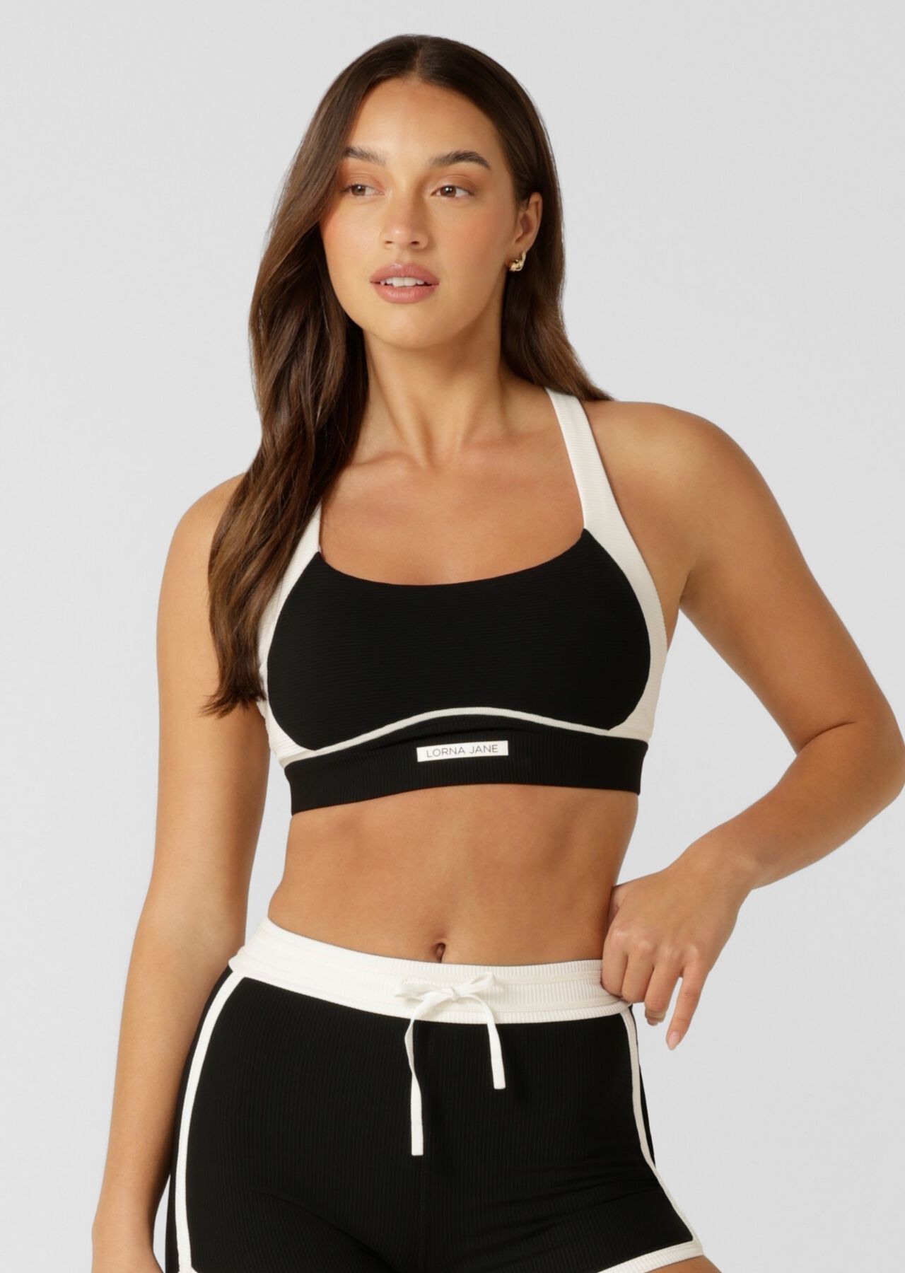 Sweat to Surf Sports Bra - Black slider