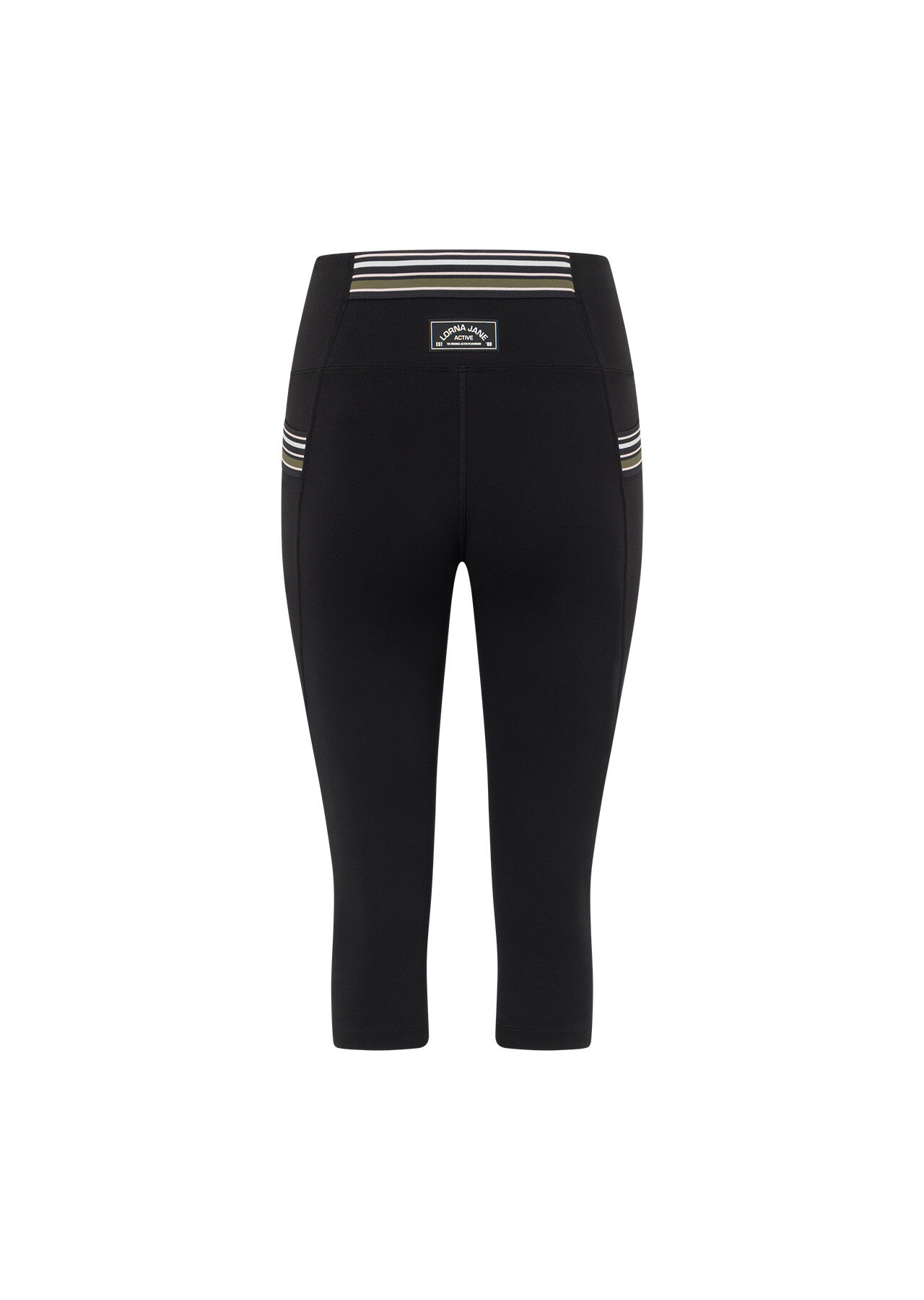 Swift 3 Pocket 3/4 Leggings - Black slider