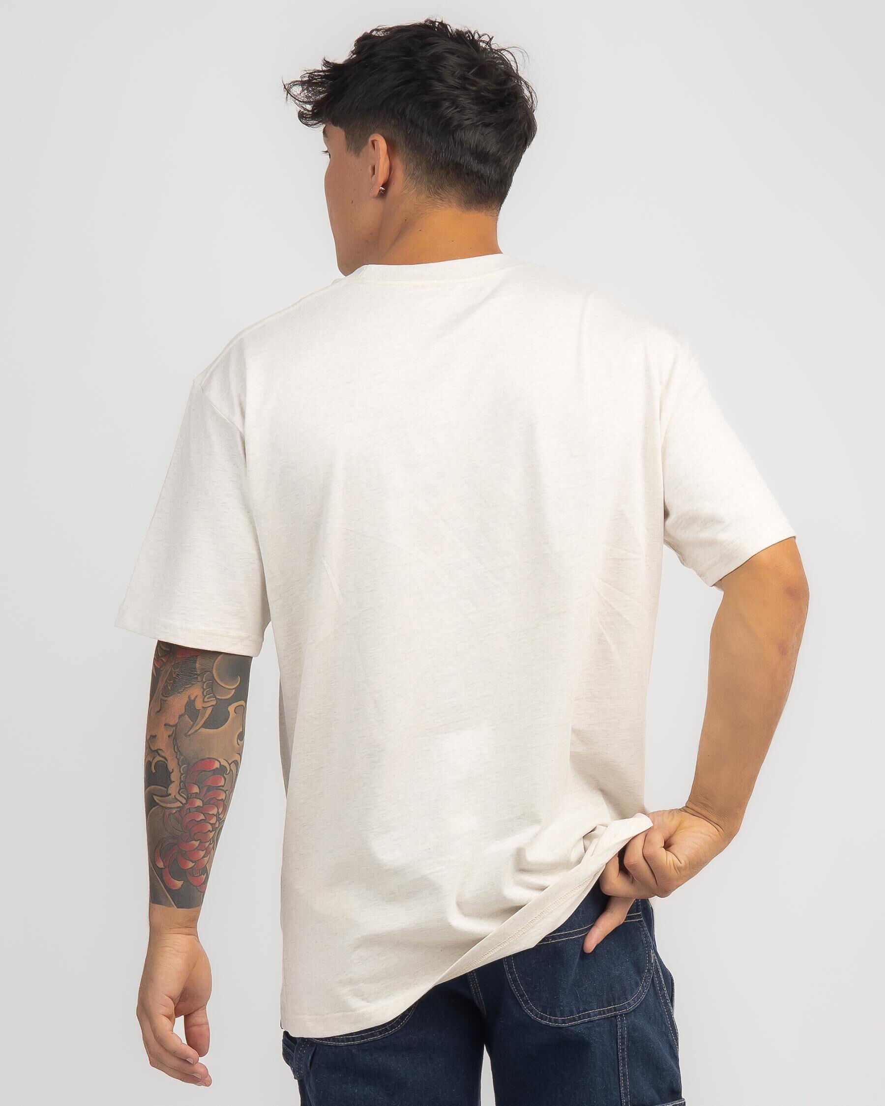 Tall Stack T-Shirt - Snow Heather slider