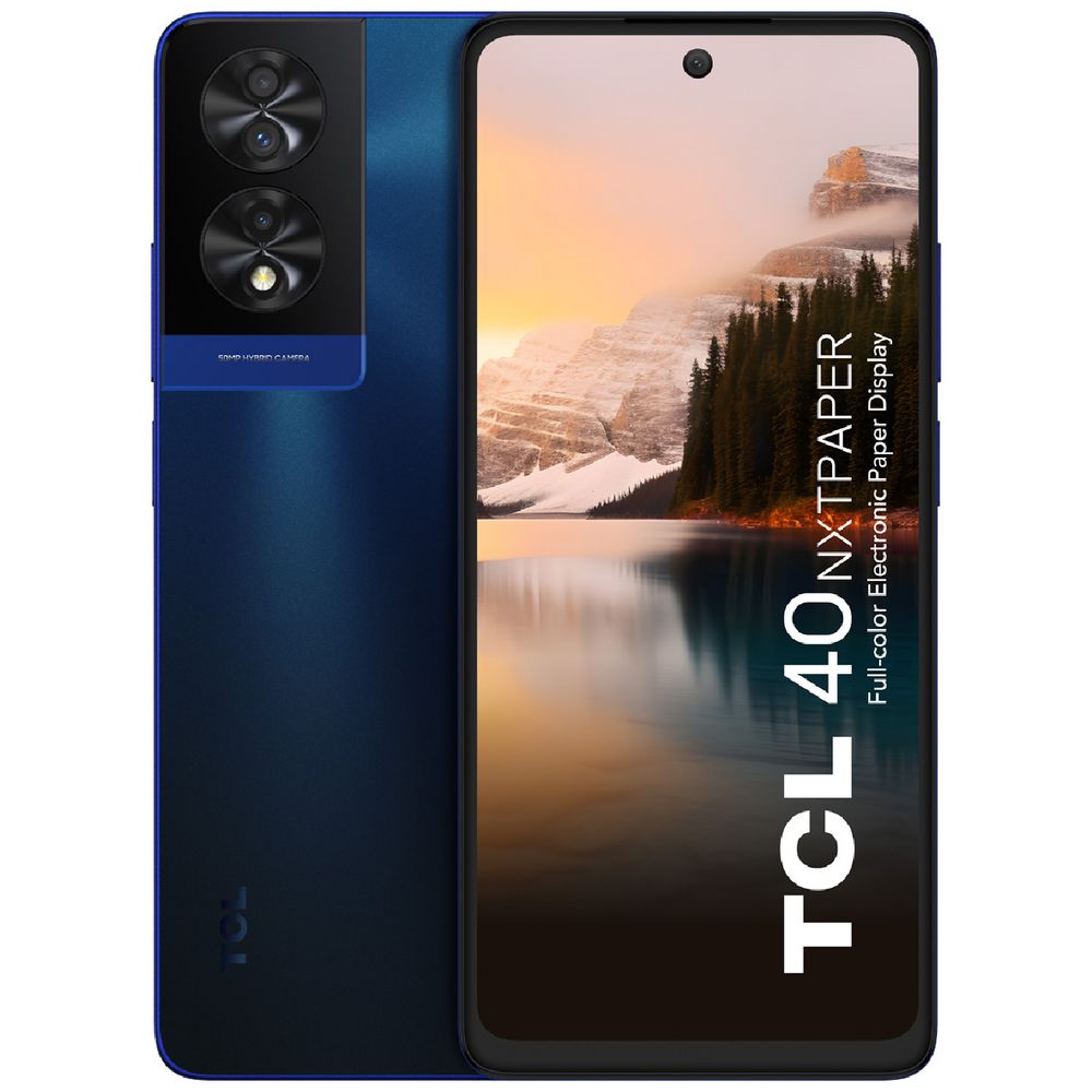 TCL 40 NXTPAPER 256GB Unlocked Mobile Handset Midnight Blue slider