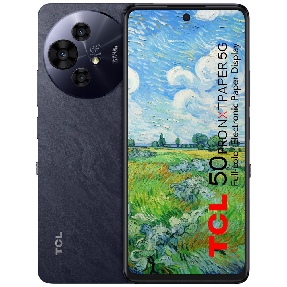 TCL 50 Pro NXTPAPER 5G 512GB Unlocked Mobile Moon Gray slider