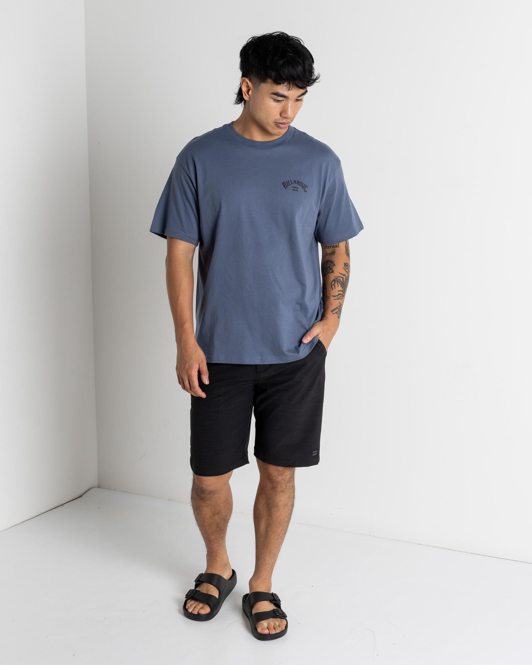 Team Arch Short Sleeve T-Shirt - Slate Blue slider