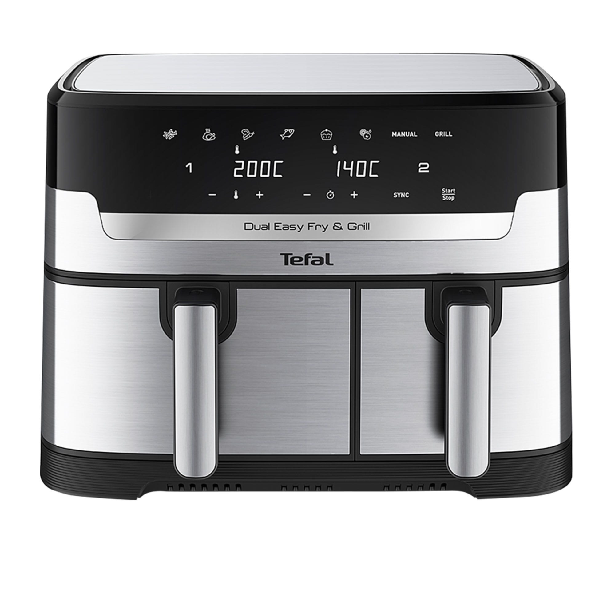 Tefal Dual Easy Fry & Grill EY905C Air Fryer XXL 8.3L slider