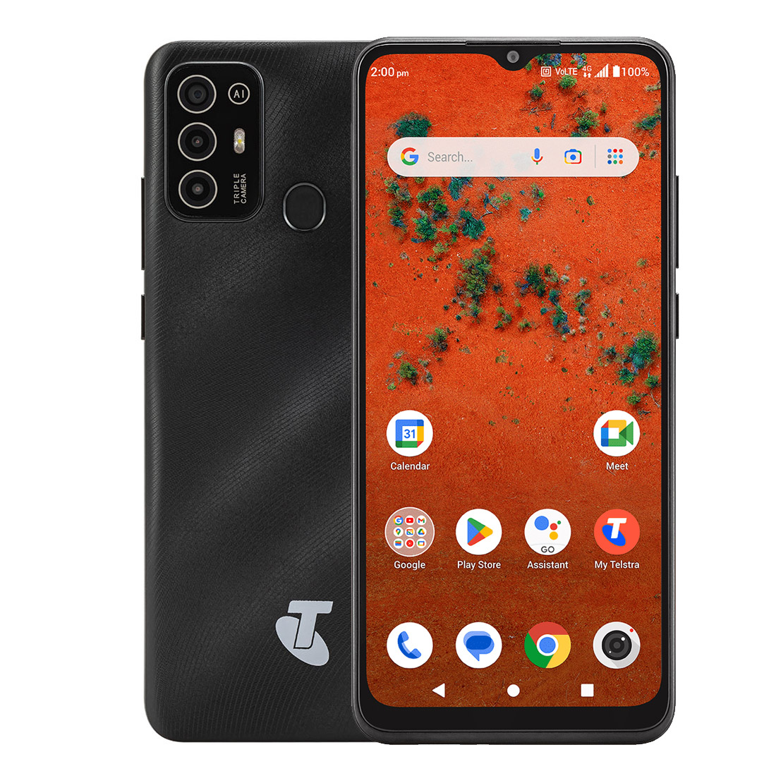 Telstra T-Pro 4G (64GB/2GB, 6.52'', Locked to Telstra) - Back