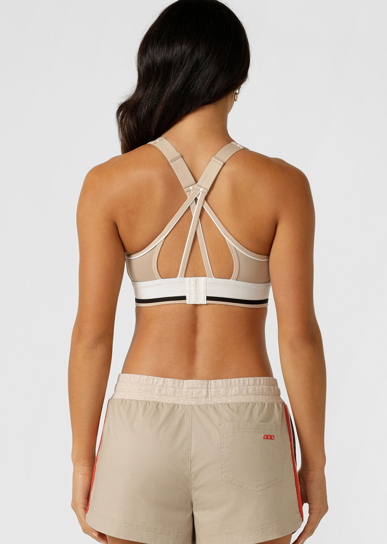 Tempo Maximum Support Sports Bra - Latte slider