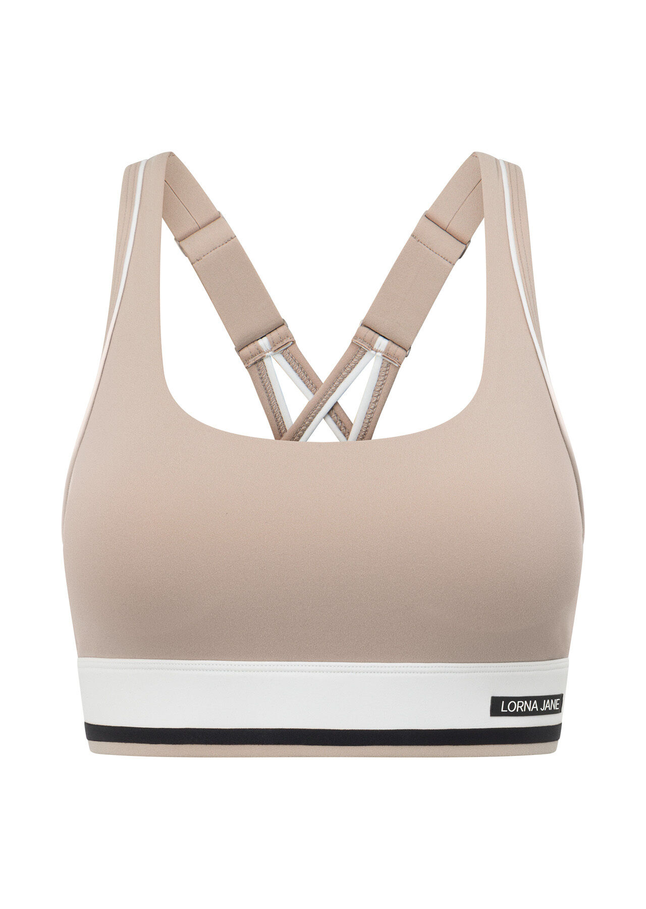 Tempo Maximum Support Sports Bra - Latte slider