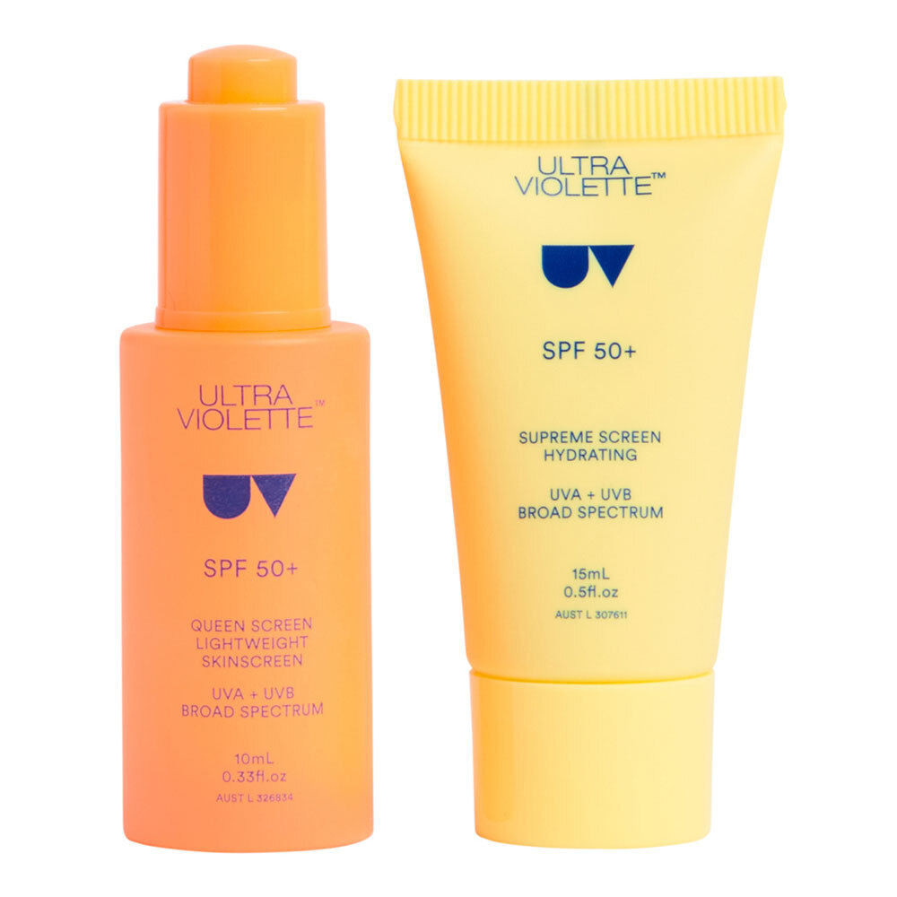 The Radiant Two Hydrating And Glowy SPF Mini Duo slider