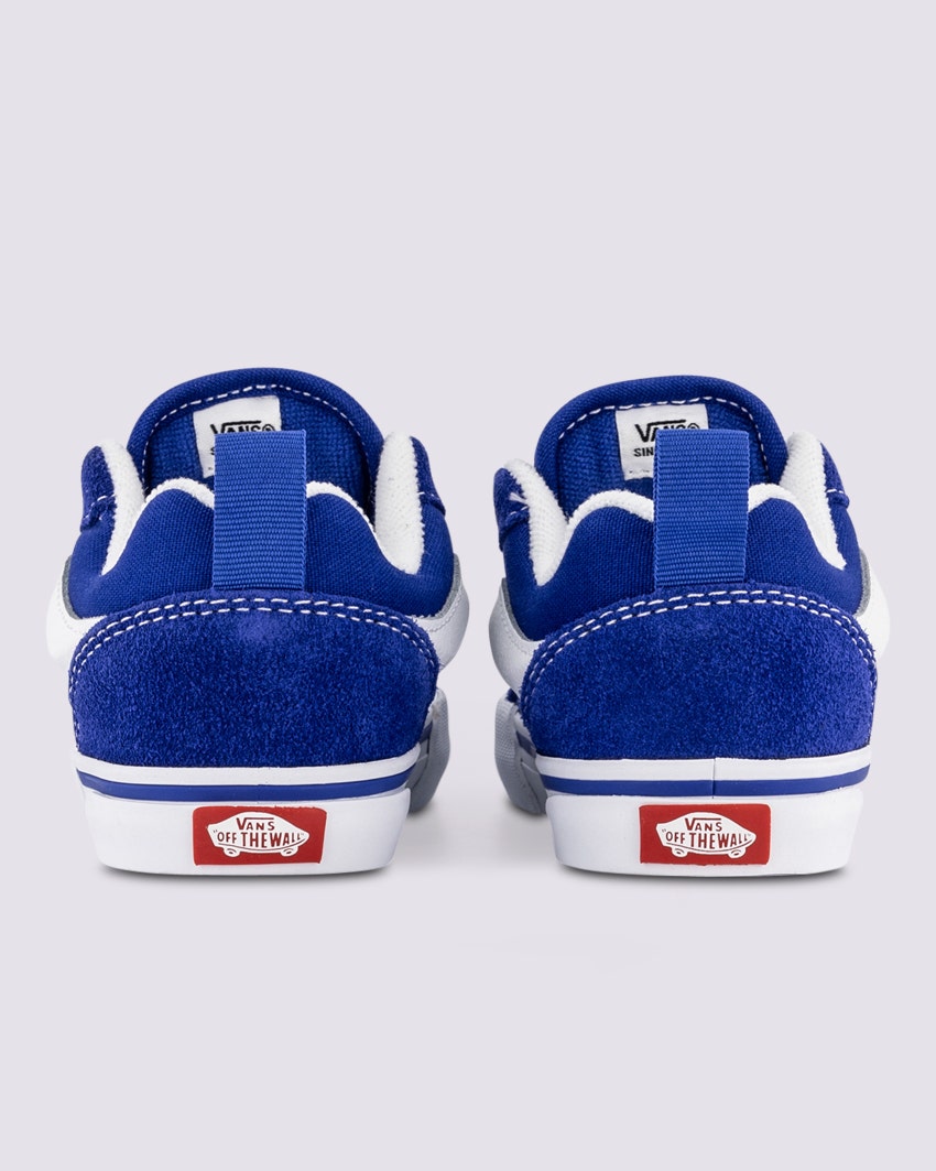 TODDLER KNU SKOOL ELASTIC LACE - BLUE/TRUE WHITE slider