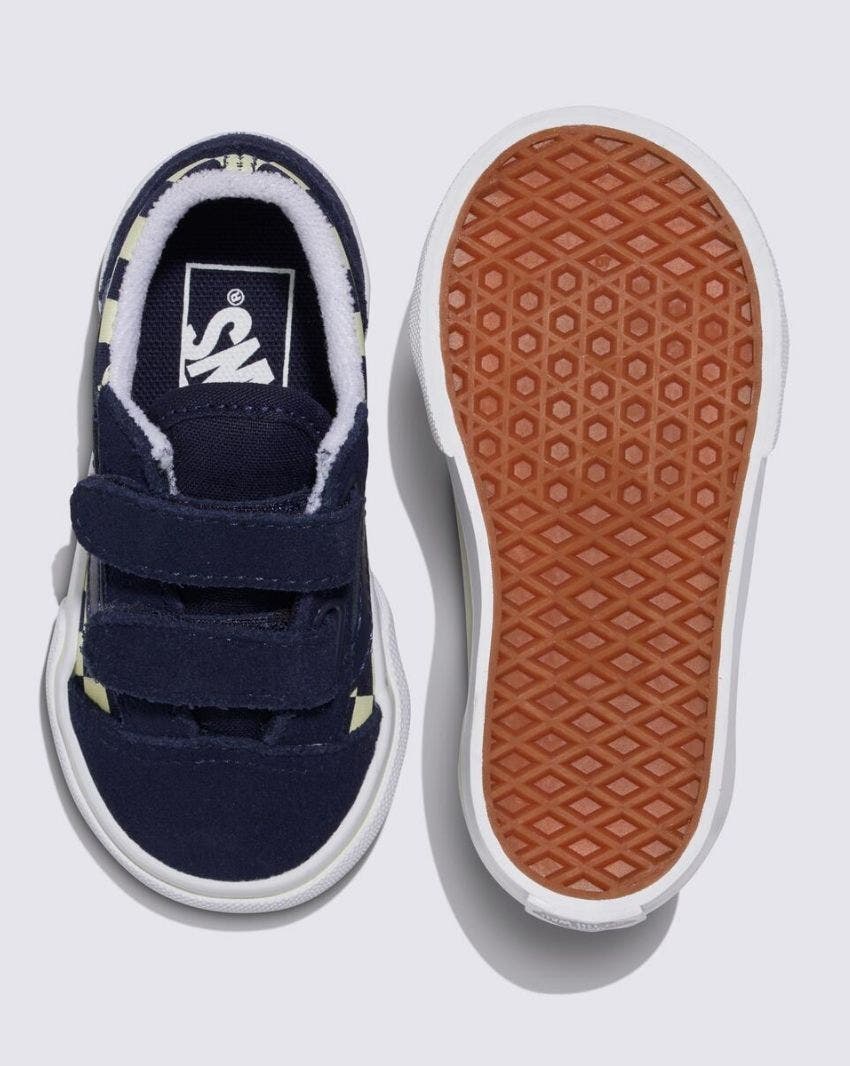 TODDLER OLD SKOOL V GLOW - GLOW SUMMER NIGHTS NAVY slider