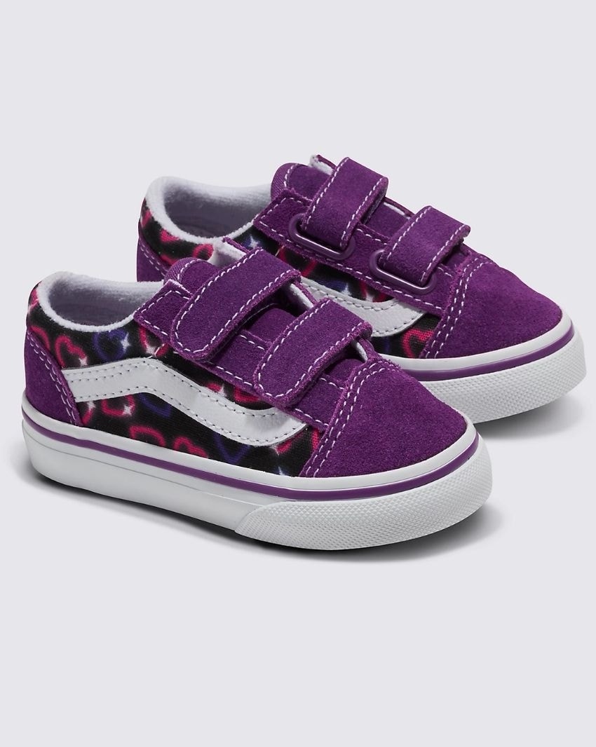 TODDLER OLD SKOOL V - 2-TONE GRAY/PINK slider