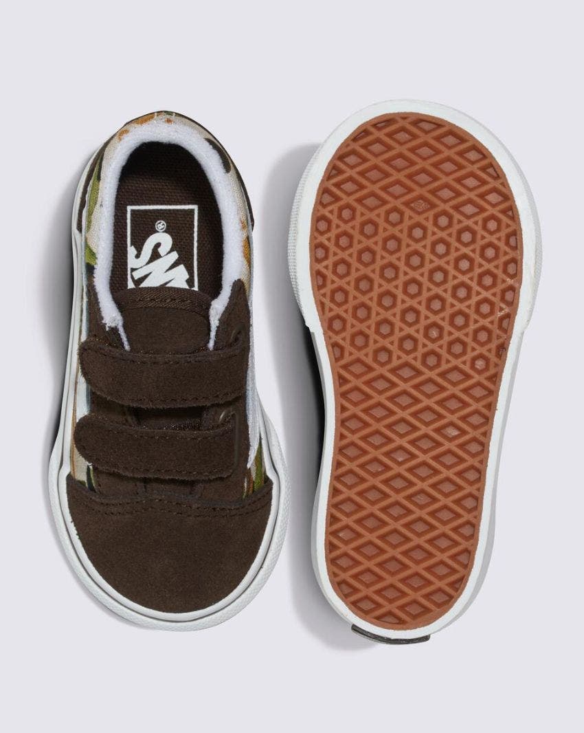 TODDLER OLD SKOOL V - PAINTED CAMO BROWN/MULTI slider